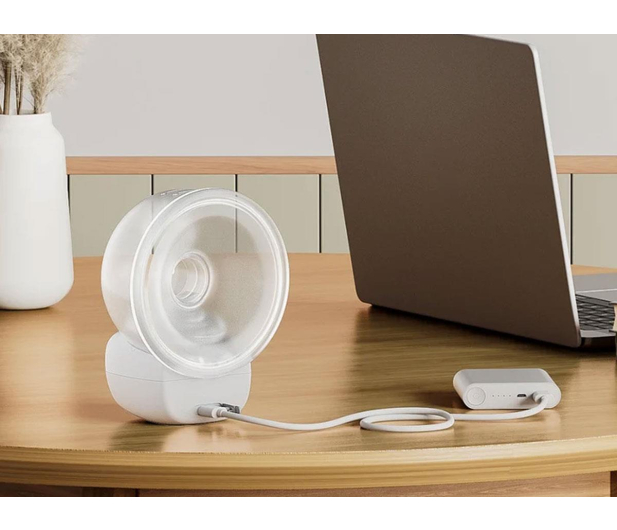 MOMCOZY Laktator S9 Pro podwójny szary - 1574093 - zdjęcie 6